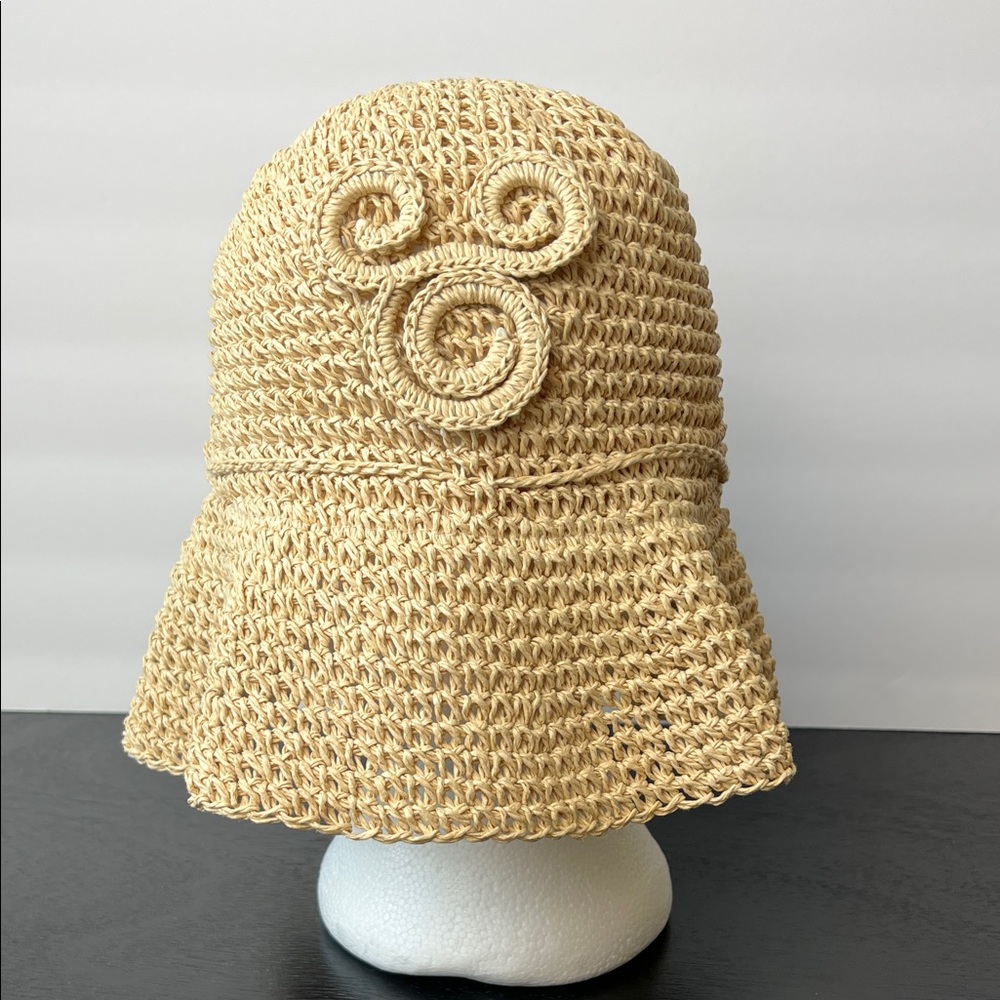 Walt Disney World Raffia Mickey Mouse Bucket Hat